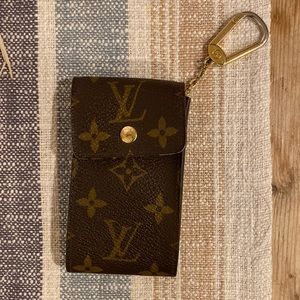 Louis Vuitton Cell Phone Holder/Keychain
